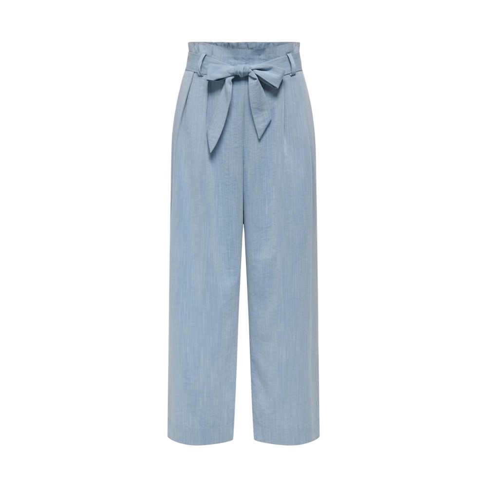 Only Blue Viscose Casual Women's Pants