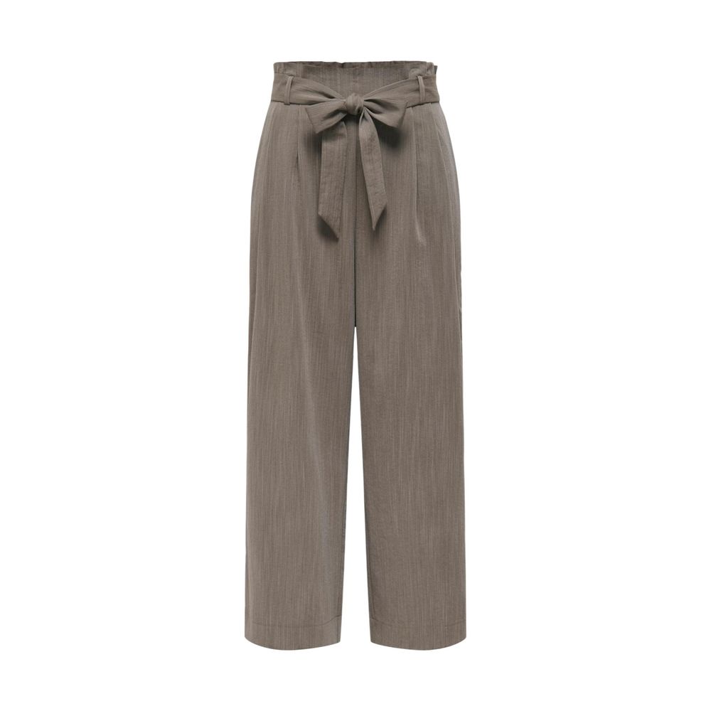 Only Beige Viscose Casual Women's Pants
