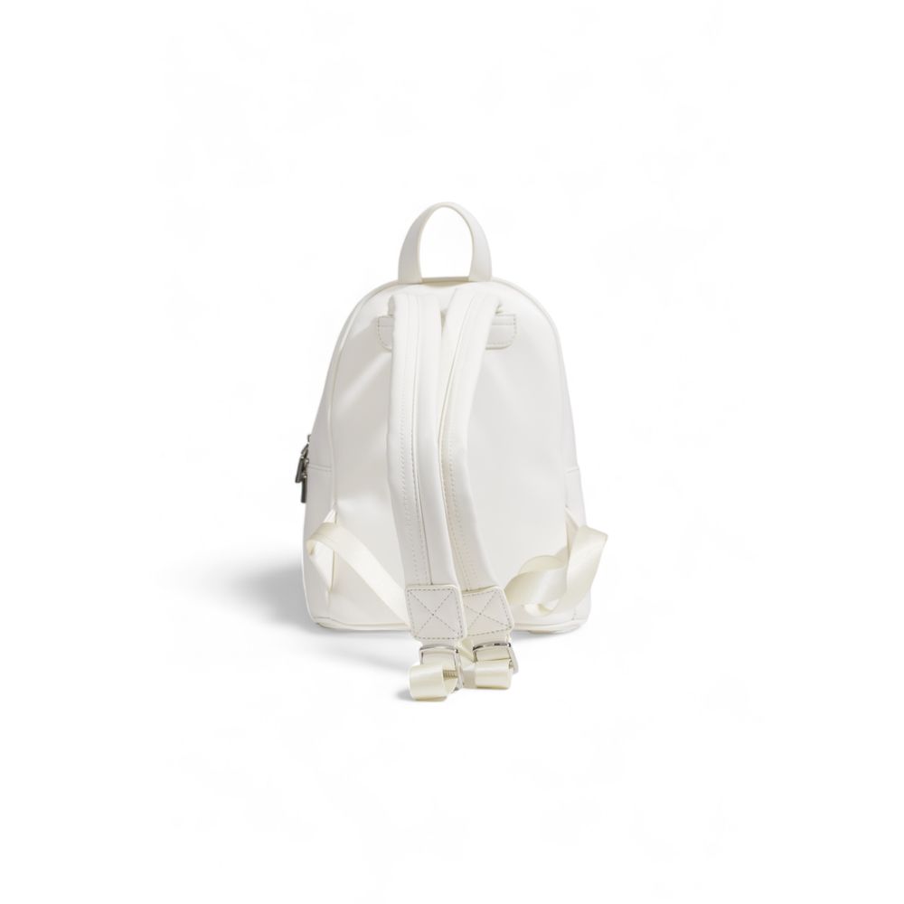 Replay White Polyethylene Women's Backpack