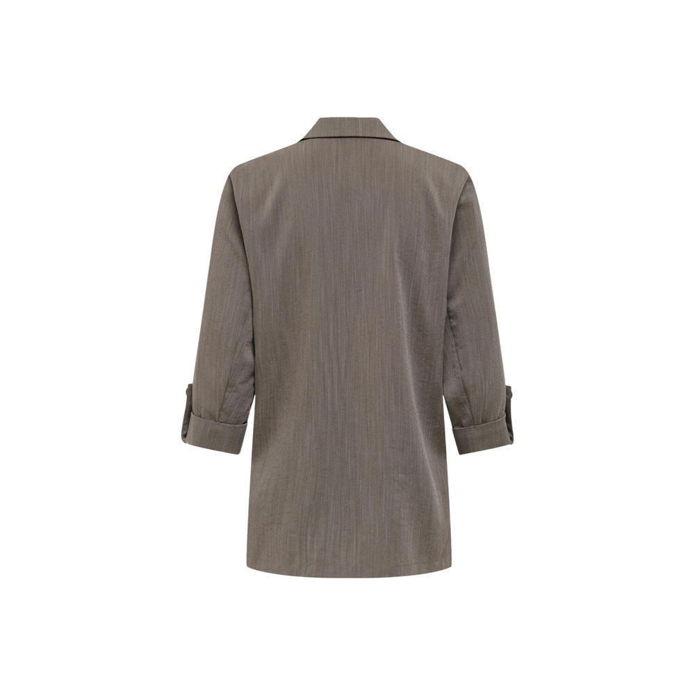 Only Beige Viscose Women's Blazer