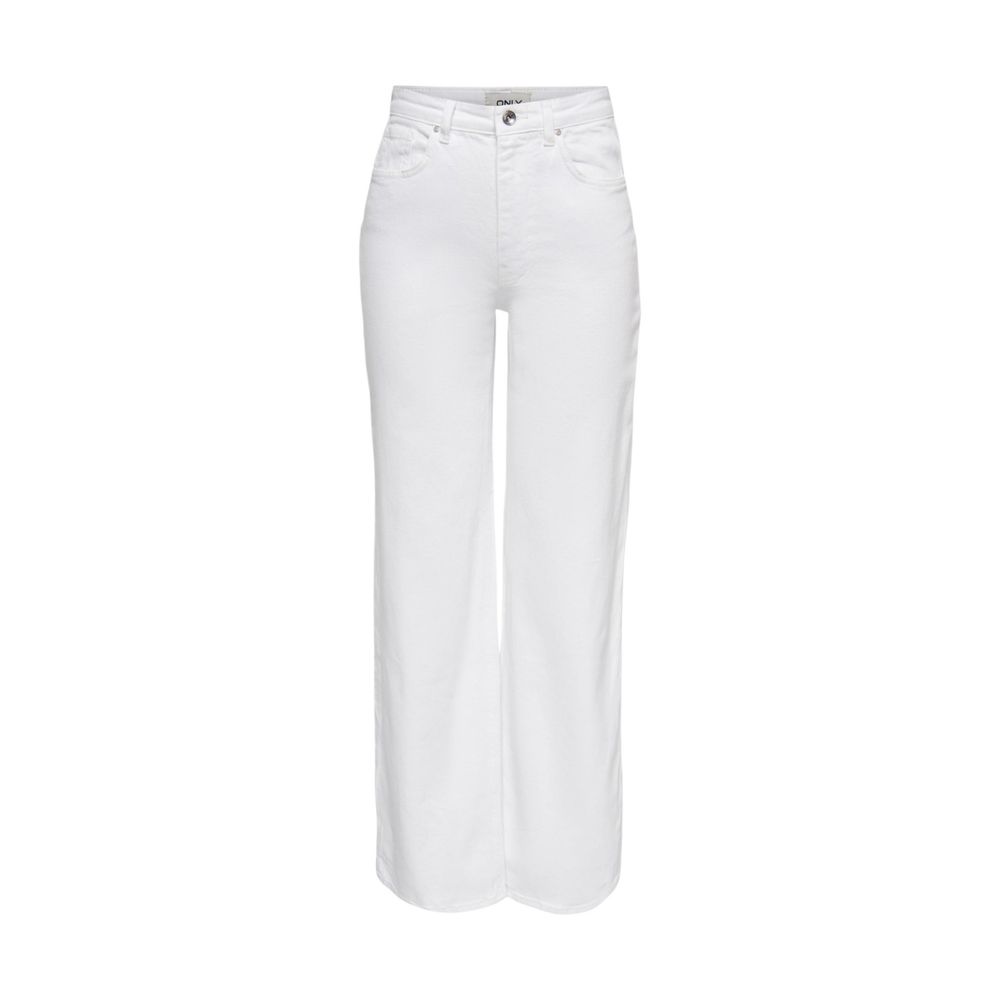 Only White Cotton Relaxed Fit Women's Jeans