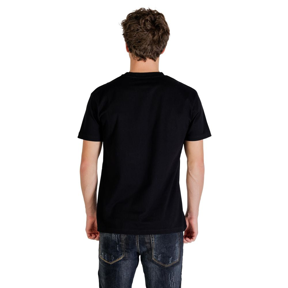 The Bomber Black Cotton Men's Sportswear