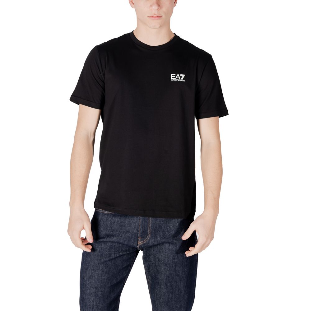 EA7 Emporio Armani Bicolor Cotton Men's T-Shirt