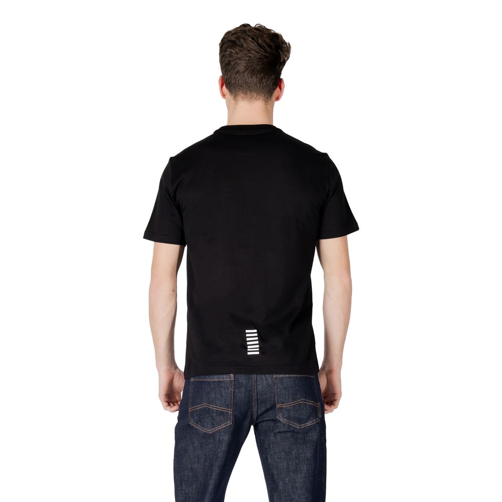EA7 Emporio Armani Bicolor Cotton Men's T-Shirt