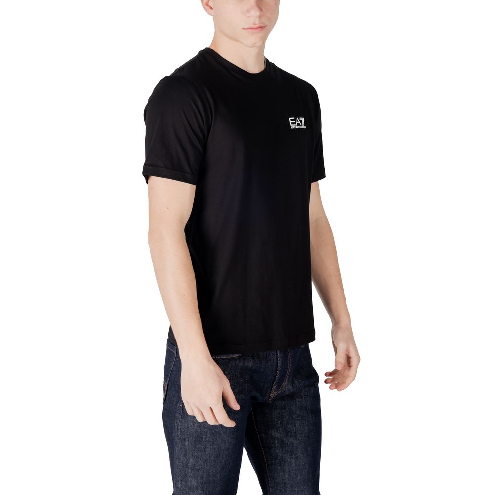 EA7 Emporio Armani Bicolor Cotton Men's T-Shirt