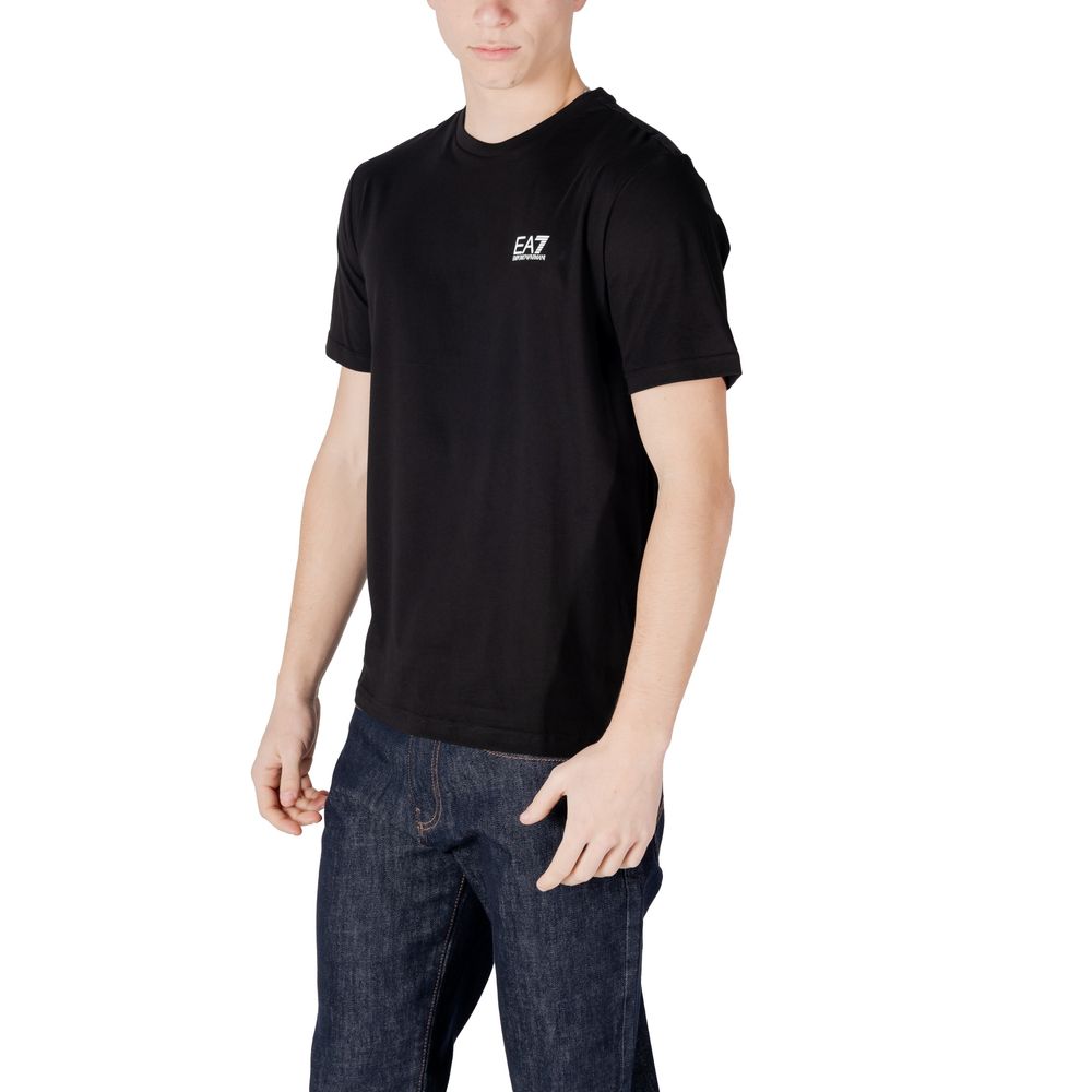 EA7 Emporio Armani Bicolor Cotton Men's T-Shirt