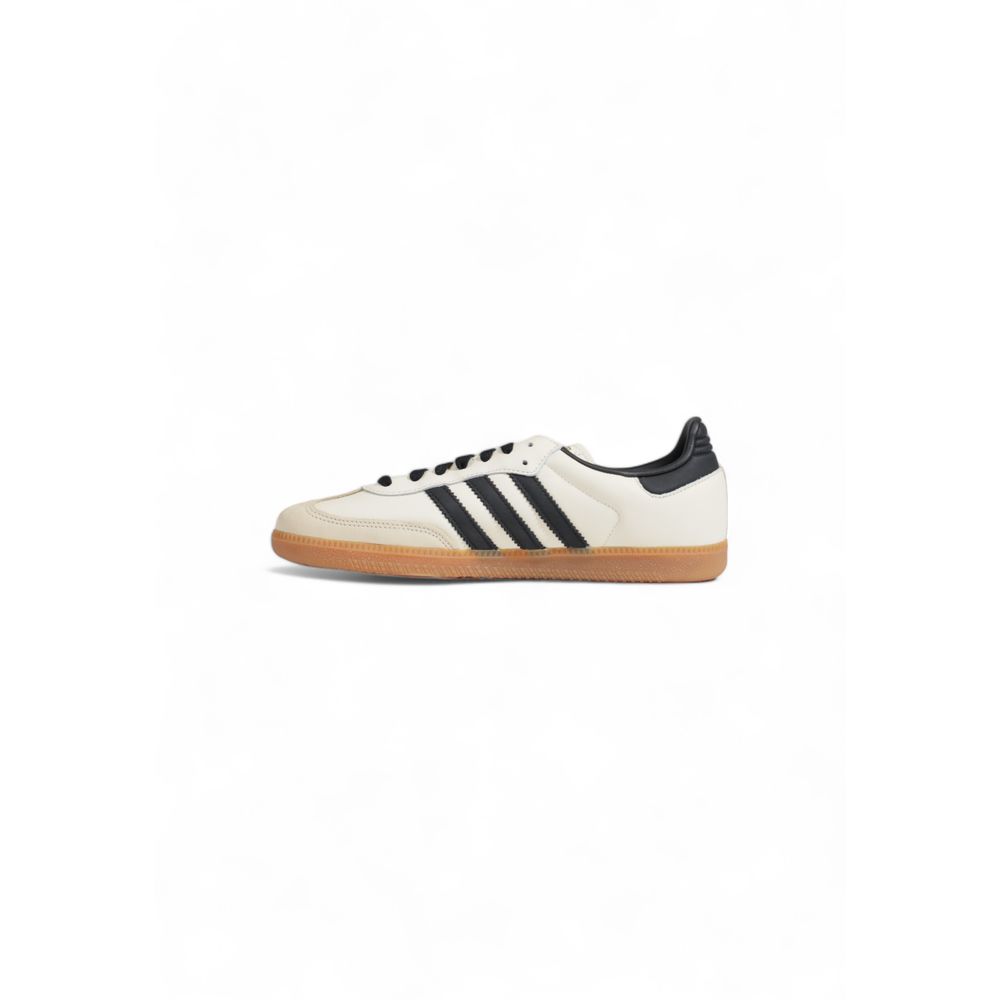 Adidas Originals Beige Leather Athletic Men's Sneakers