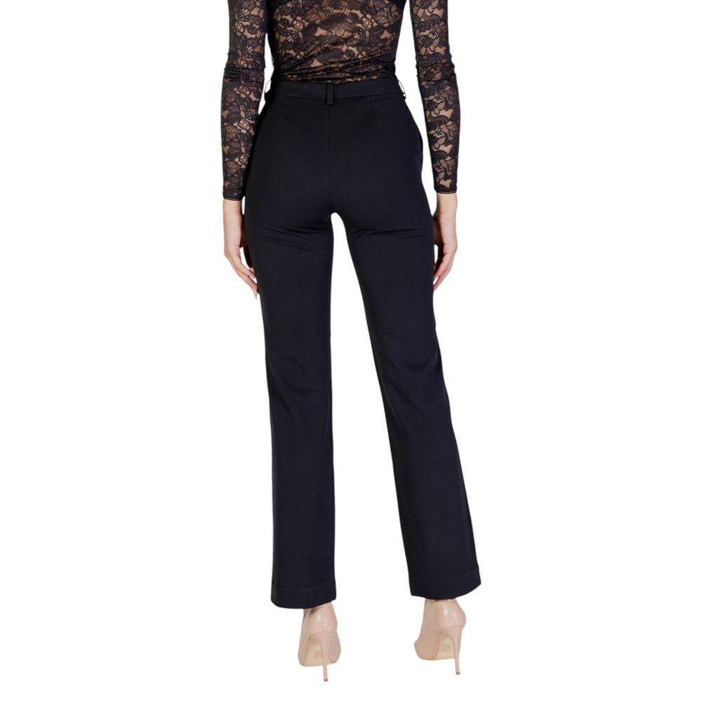 Only Black Recycled Polyester Flared Women's Pants