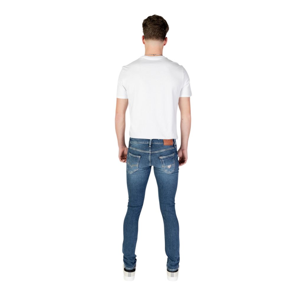 Guess Blue Cotton Skinny Men's Jeans