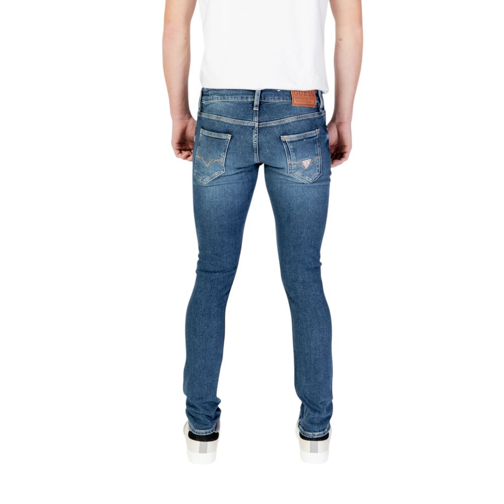 Guess Blue Cotton Skinny Men's Jeans