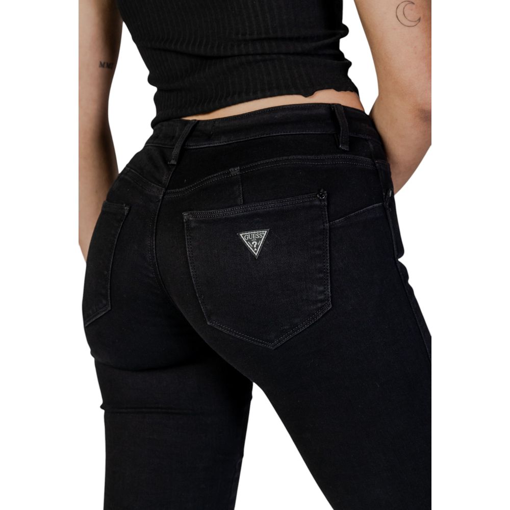Guess Black Cotton Skinny Women's Jeans