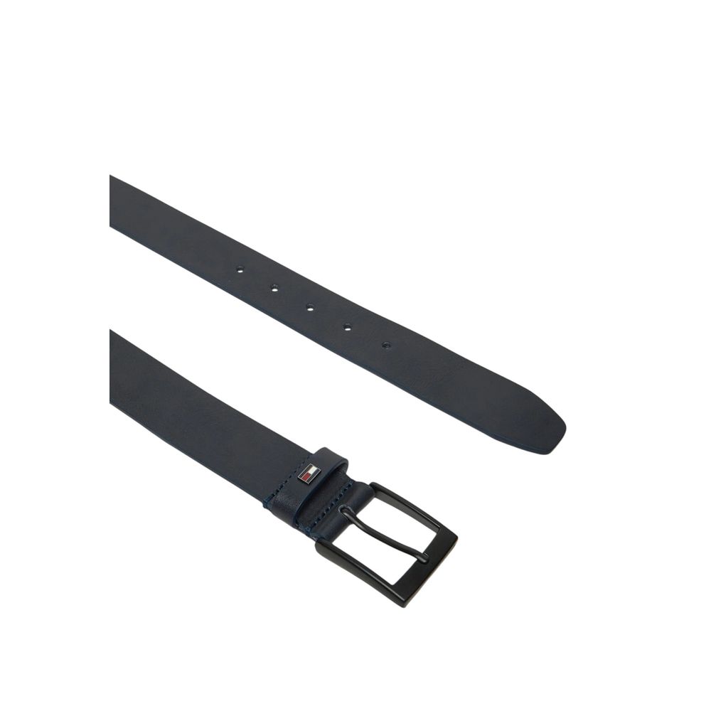 Tommy Hilfiger Blue Leather Regular Men's Belt
