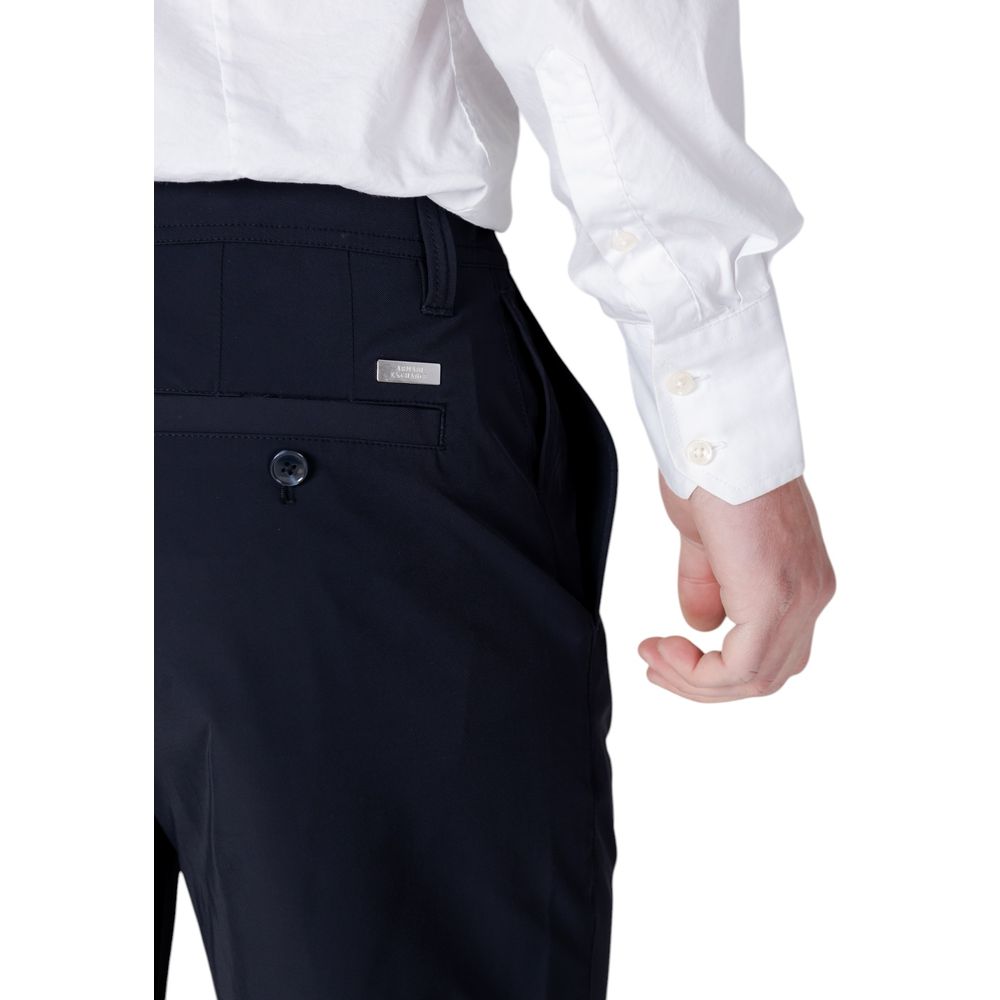 Armani Exchange Blue Polyamide Bermuda Men's Shorts