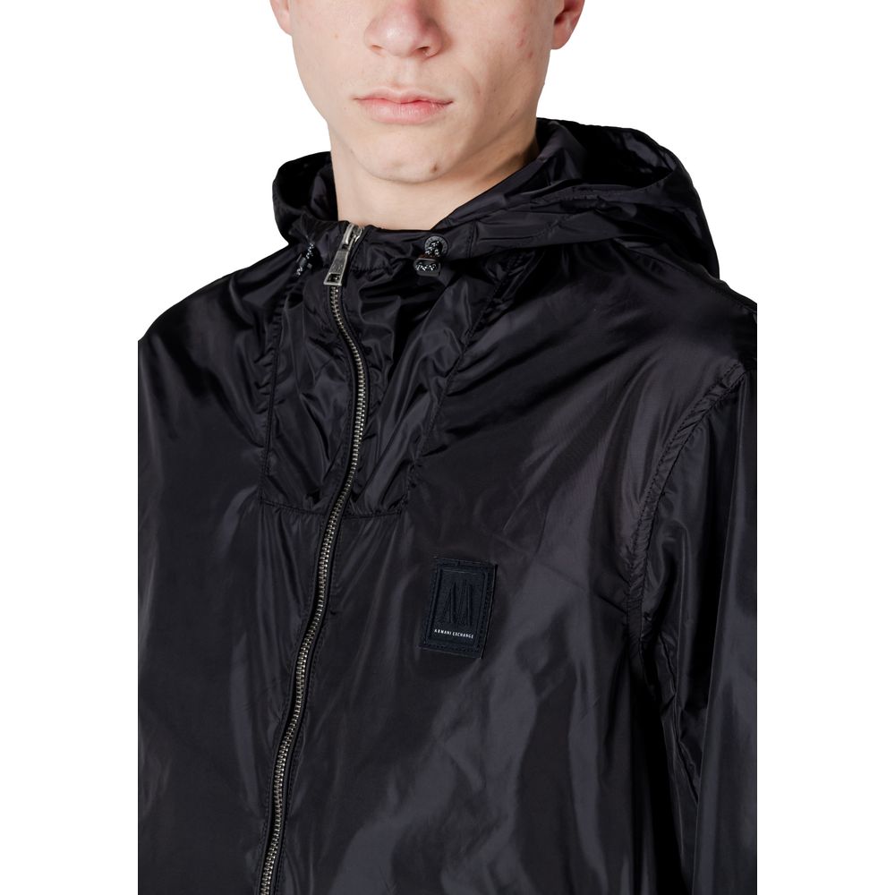 Armani Exchange Black Polyamide Men's Clothing