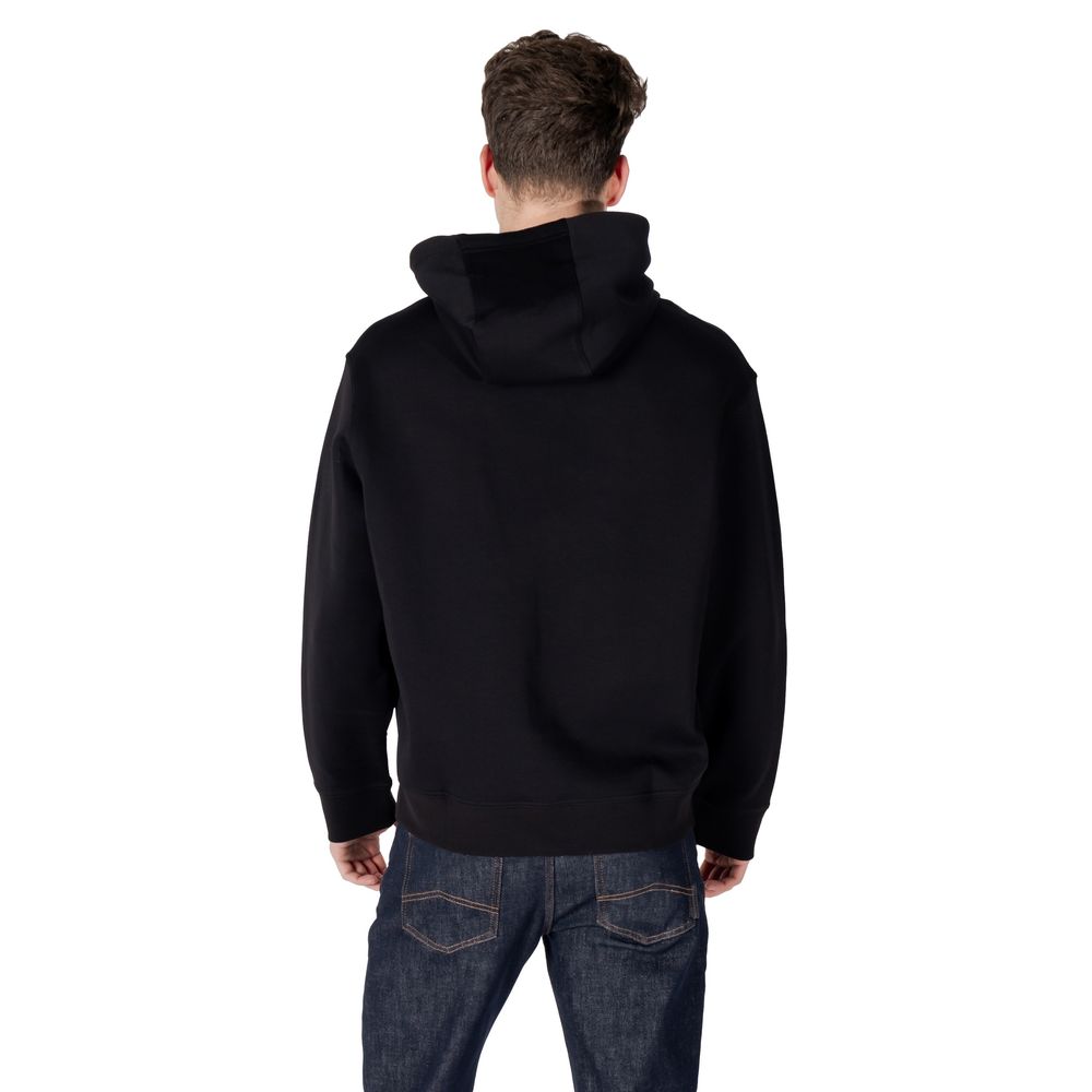 Armani Exchange Black Cotton Men's Hoodie