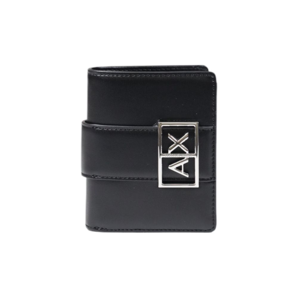 Armani Exchange Black Polyester Women's Wallet