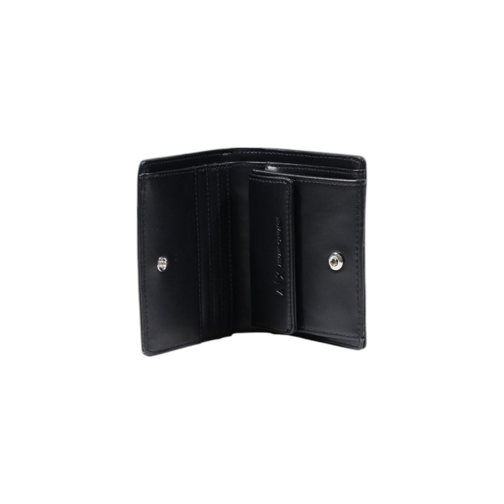 Armani Exchange Black Polyester Women's Wallet