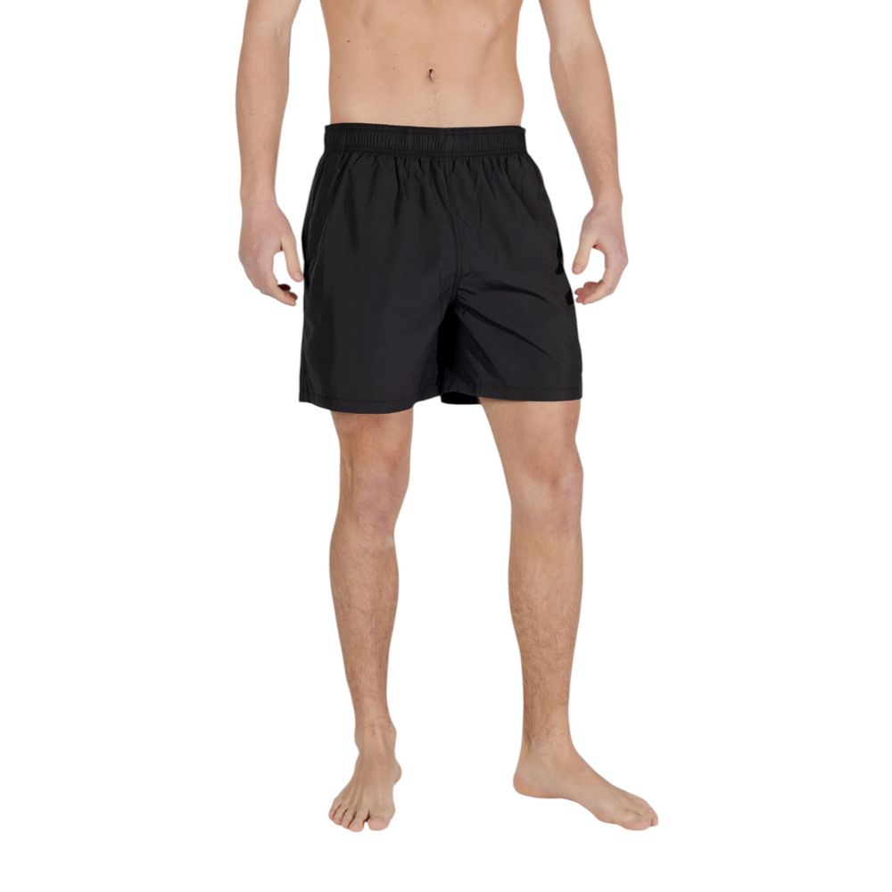 Armani Exchange Black Polyester Swim Men's Shorts