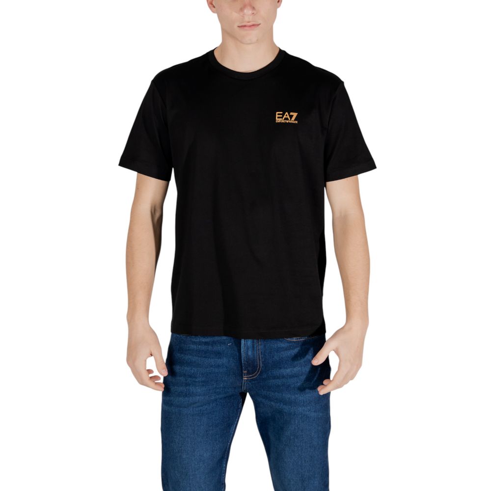 EA7 Emporio Armani Bicolor Cotton Men's T-Shirt