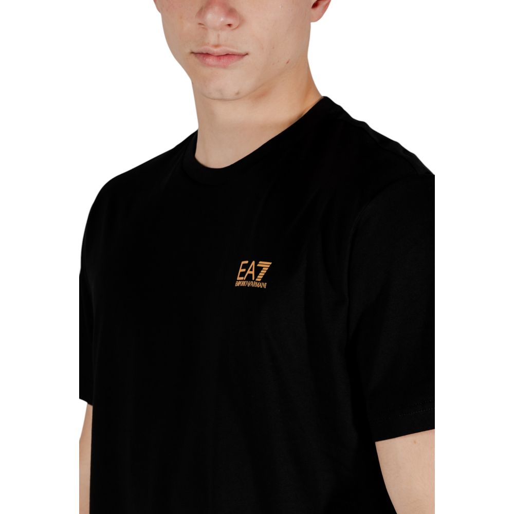 EA7 Emporio Armani Bicolor Cotton Men's T-Shirt