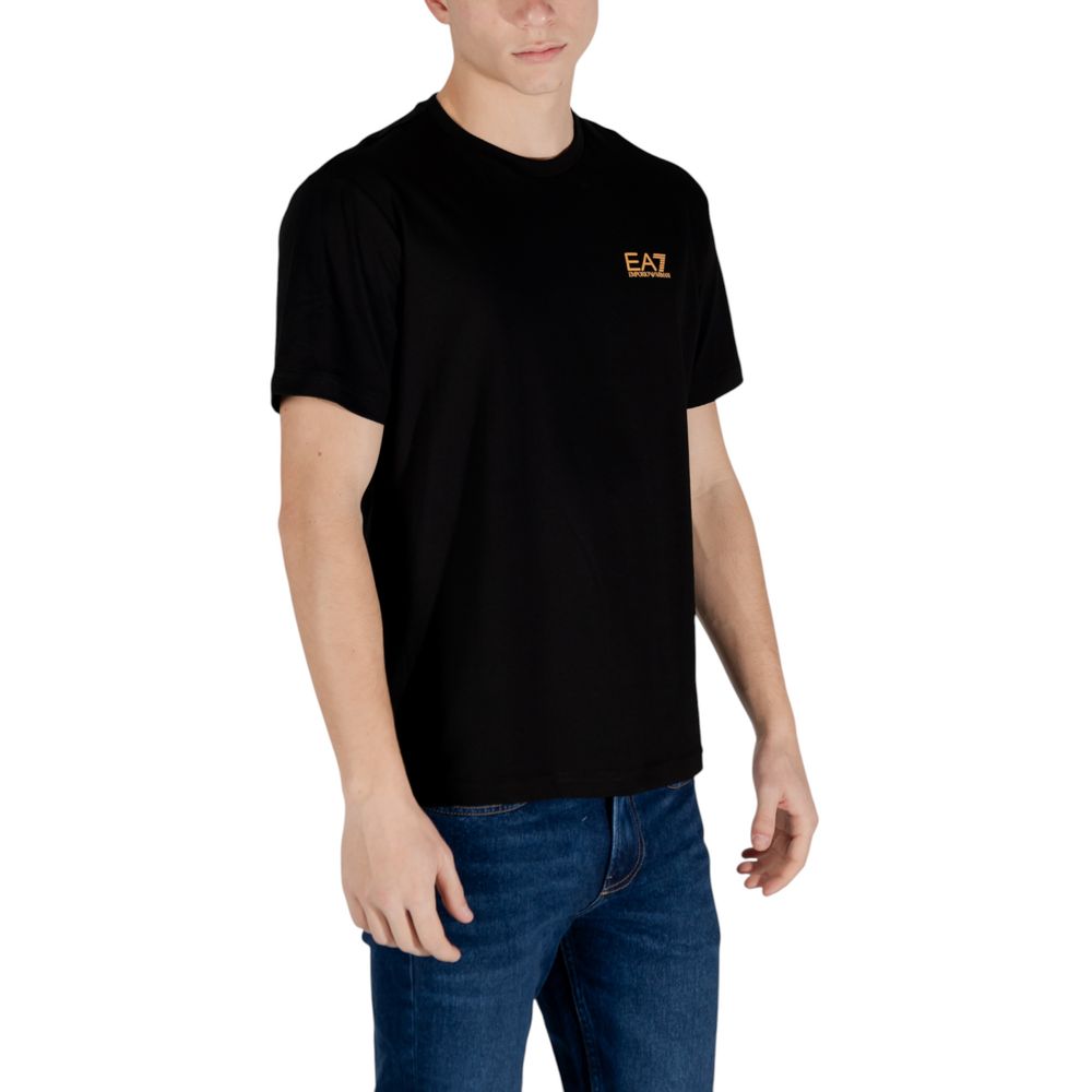EA7 Emporio Armani Bicolor Cotton Men's T-Shirt