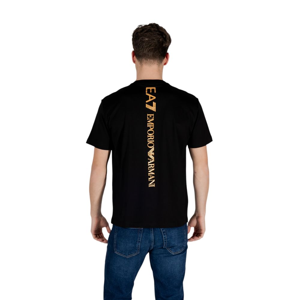 EA7 Emporio Armani Bicolor Cotton Men's T-Shirt