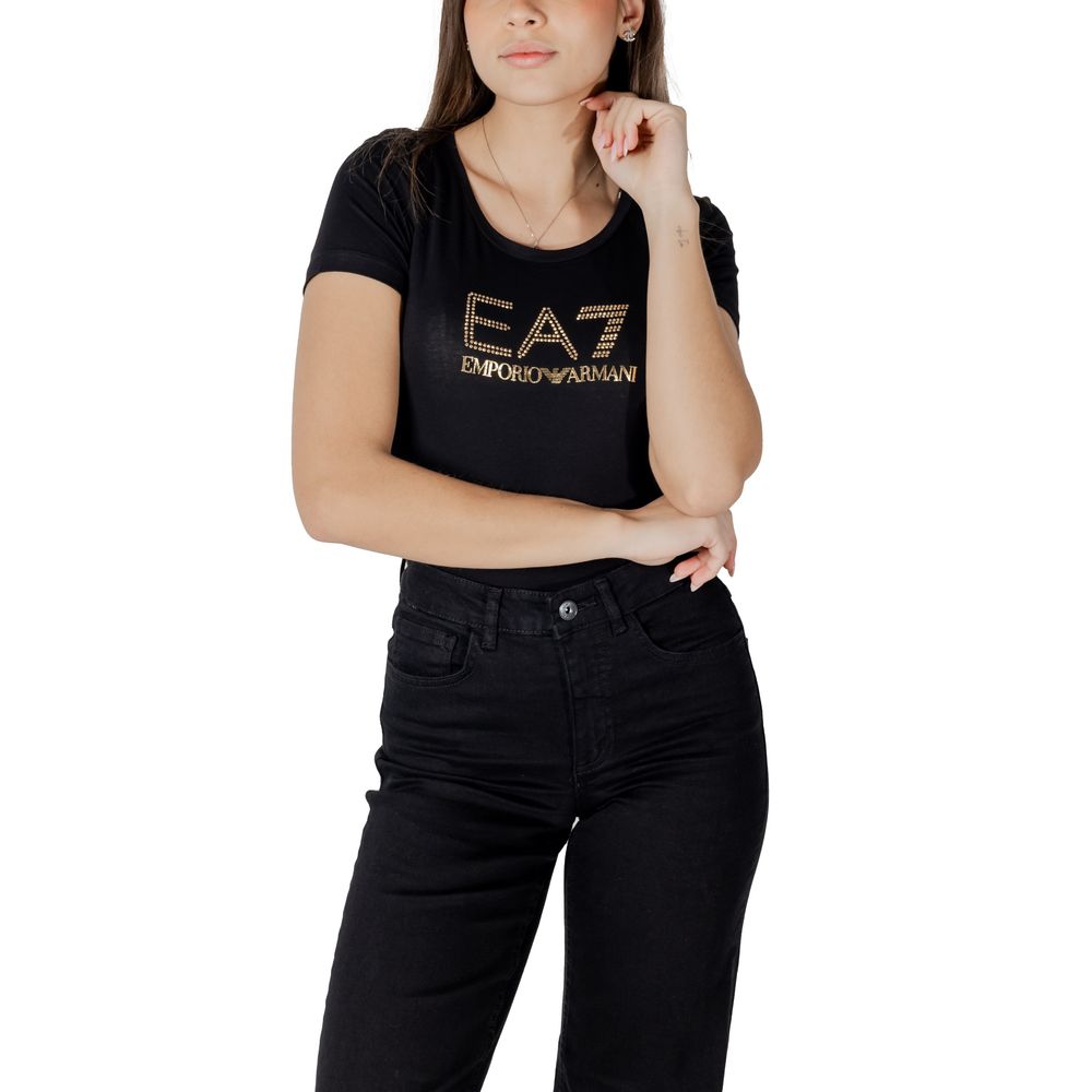 EA7 Emporio Armani Bicolor Modal Women's T-Shirt