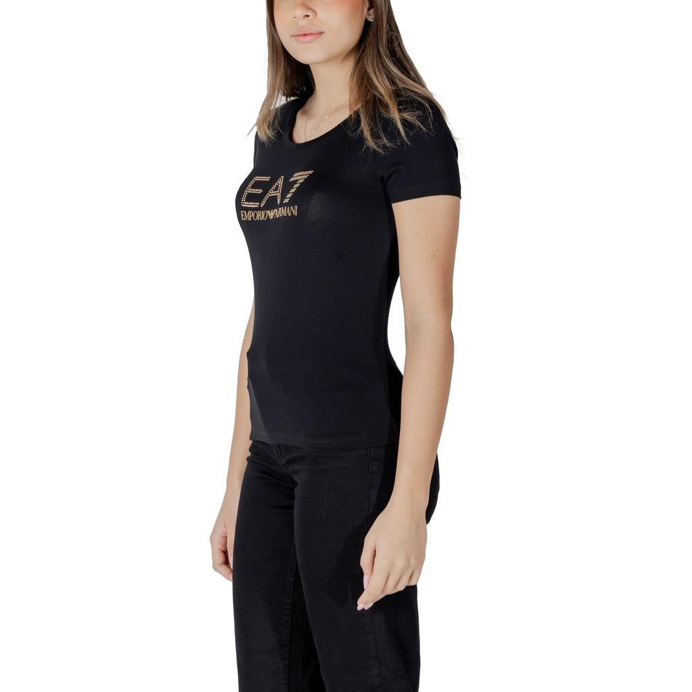 EA7 Emporio Armani Bicolor Modal Women's T-Shirt