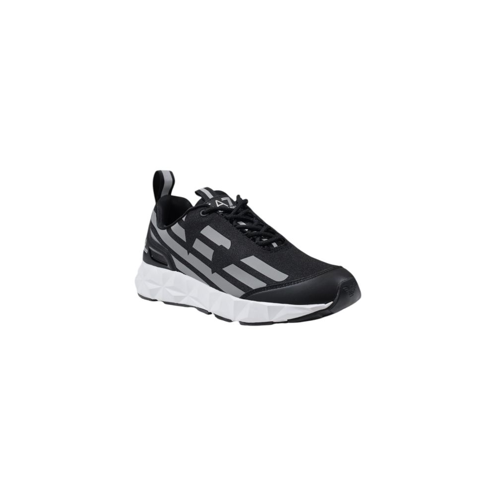 EA7 Emporio Armani Bicolor Polyester Athletic Men's Sneakers