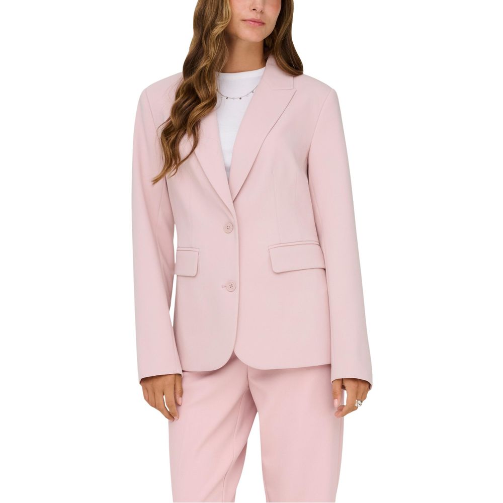 Only Pink Recycled Polyester Women's Blazer