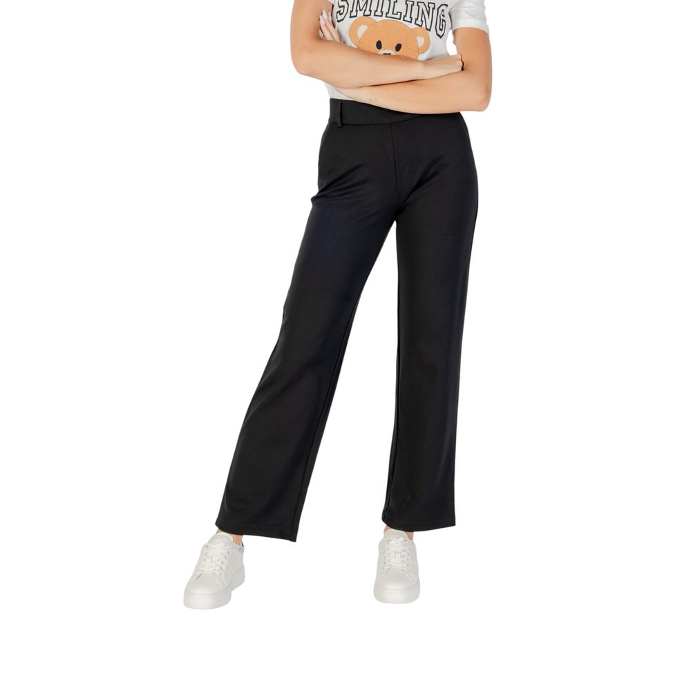 Only Black Viscose Casual Women's Pants