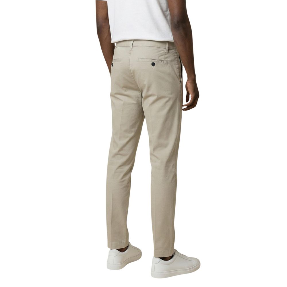 Antony Morato Beige Cotton Skinny Men's Pants