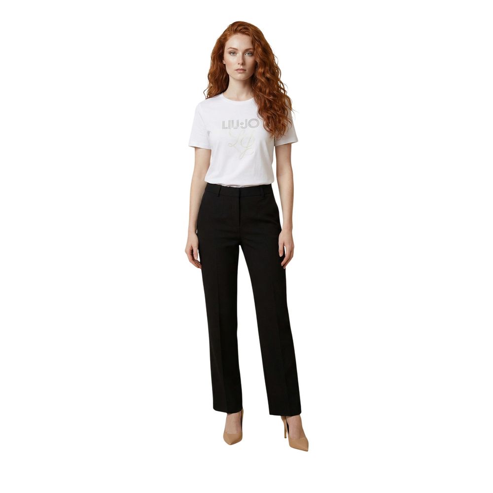 Liu Jo Beige Cotton Women's T-Shirt