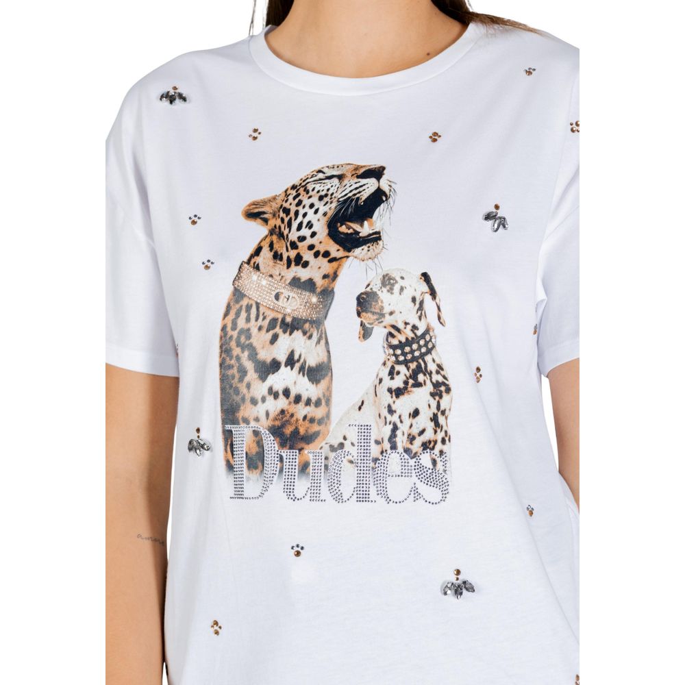 Liu Jo White Cotton Women's T-Shirt