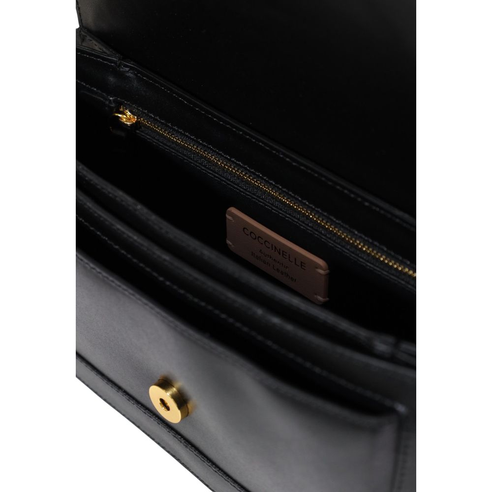 Coccinelle Black Leather Women's Handbag