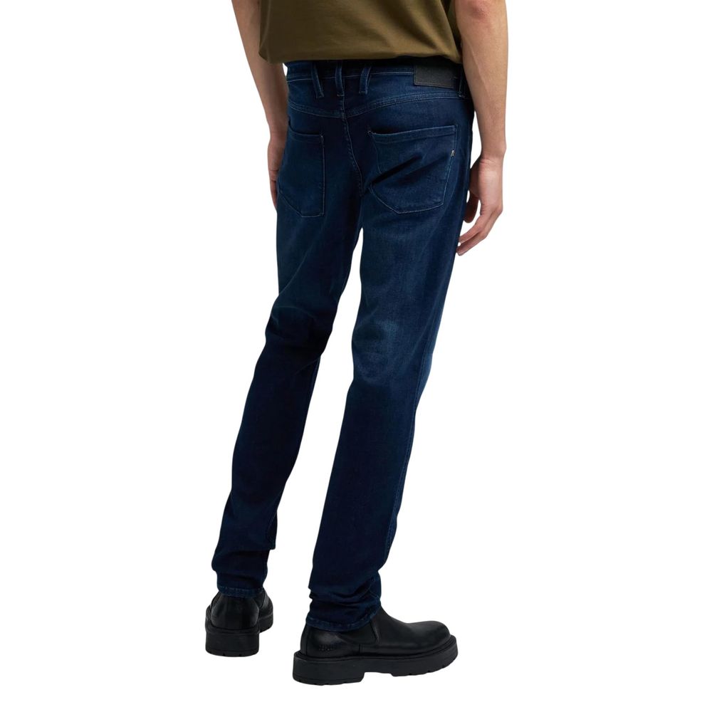 Replay Blue Cotton Skinny Men's Jeans