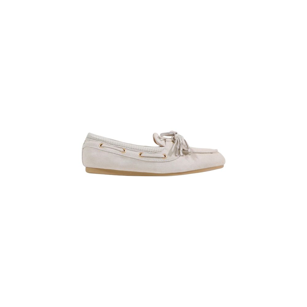 Liu Jo Beige Suede Leather Platform Women's Pumps