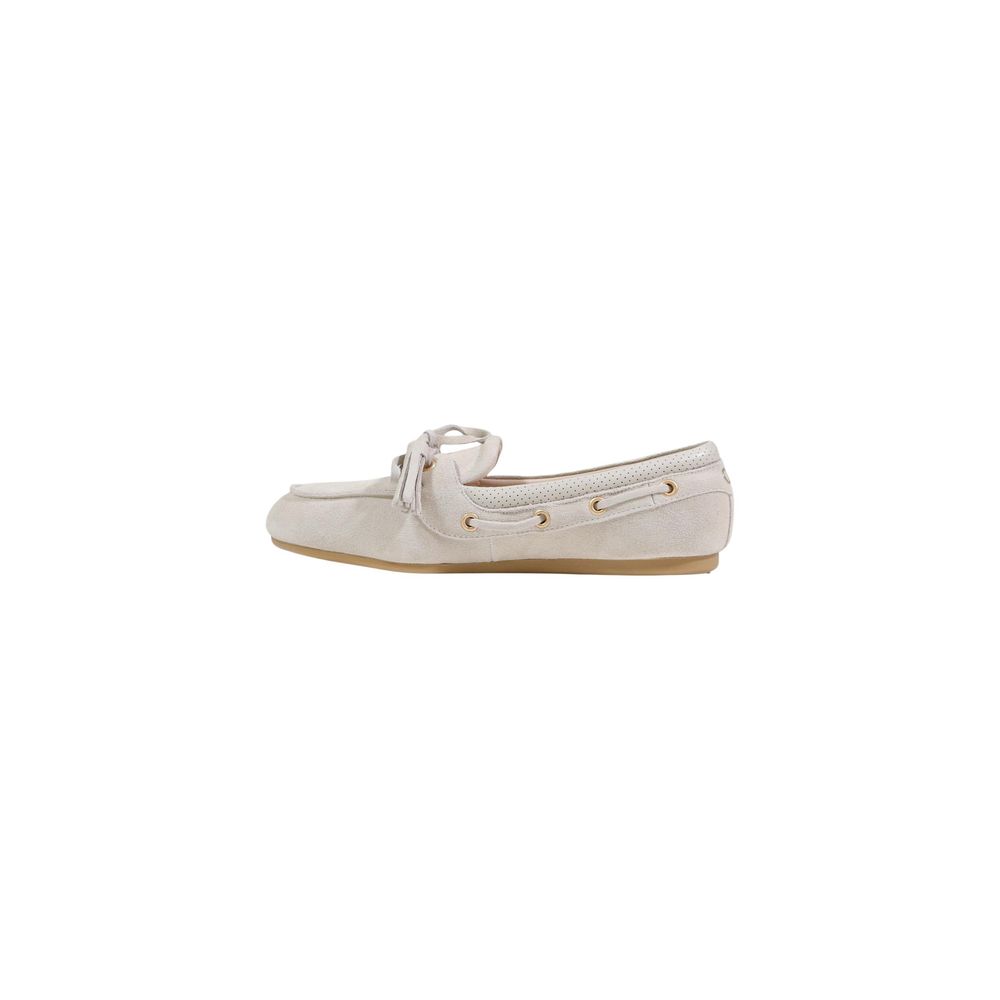 Liu Jo Beige Suede Leather Platform Women's Pumps