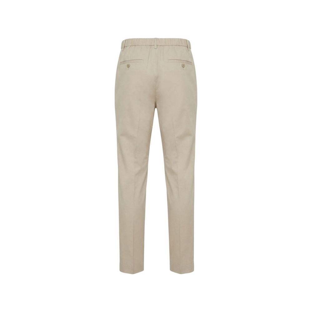 Antony Morato Beige Lyocell Dress Men's Pants