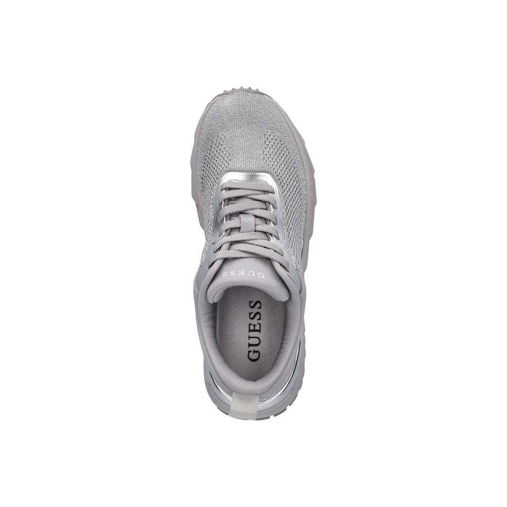 Guess Silver Polyester Chunky Women's Sneakers