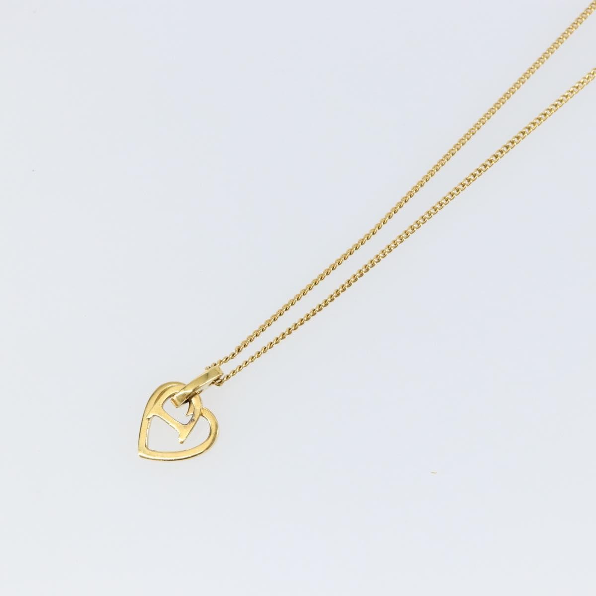 Christian Dior Cd Heart Metal Gold Metal Jewelry (Pre-Owned)