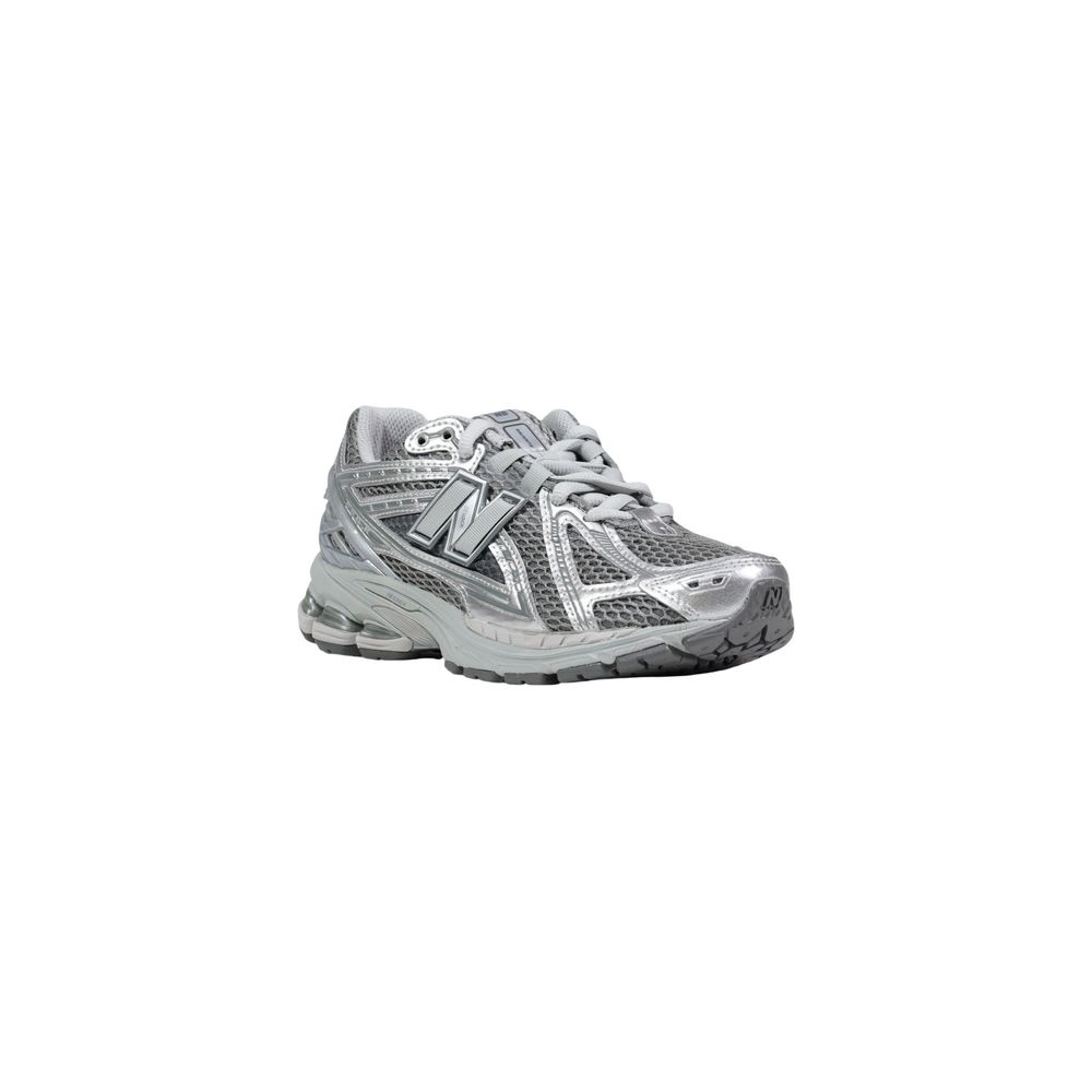 New Balance Silver Synthetic Athletic Men's Sneakers