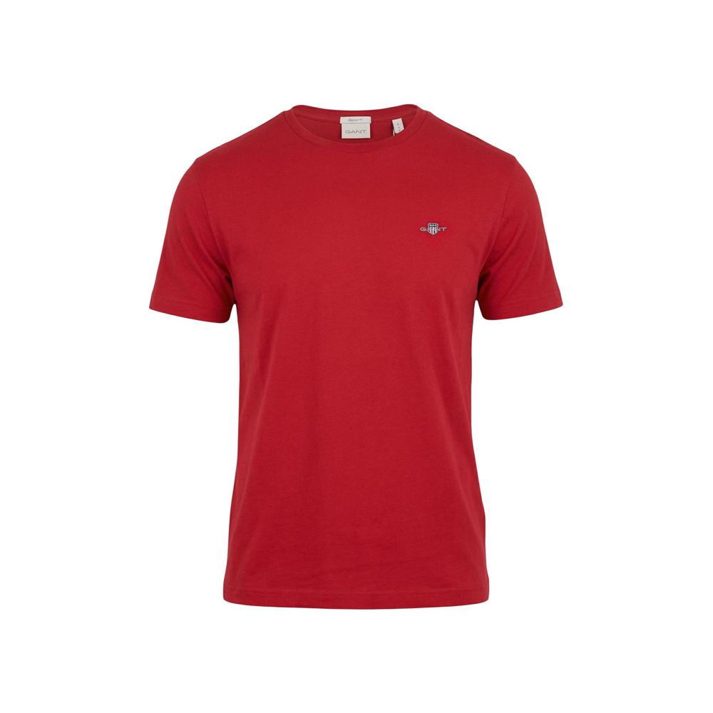 Gant Red Cotton Men's T-Shirt