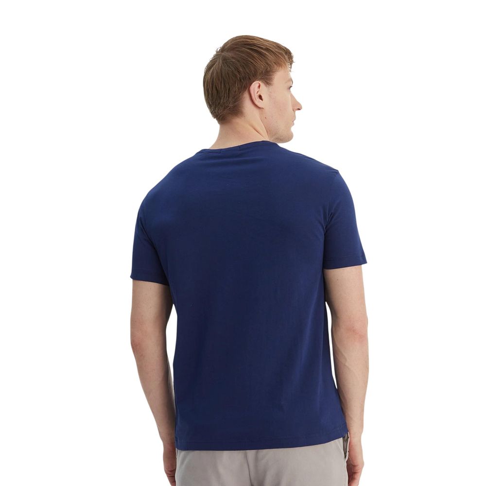 Gant Blue Cotton Men's T-Shirt