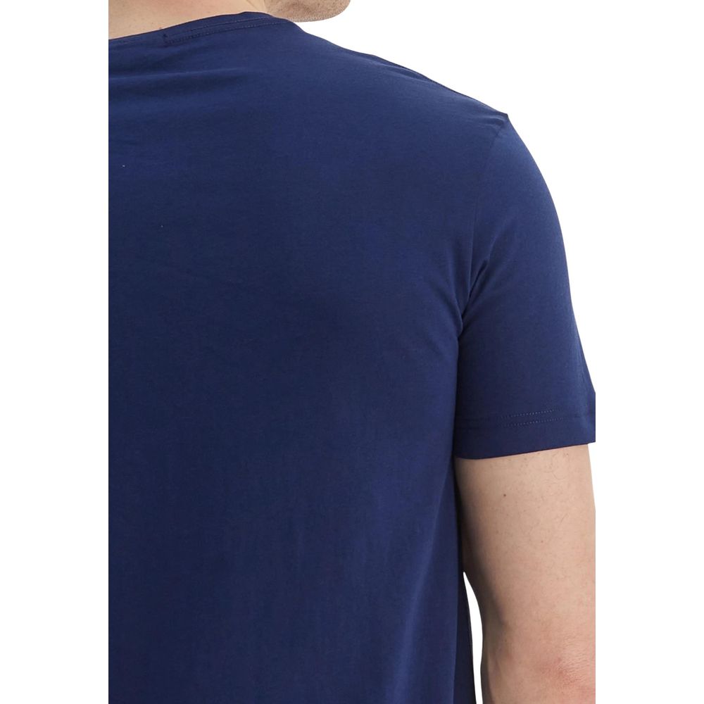 Gant Blue Cotton Men's T-Shirt