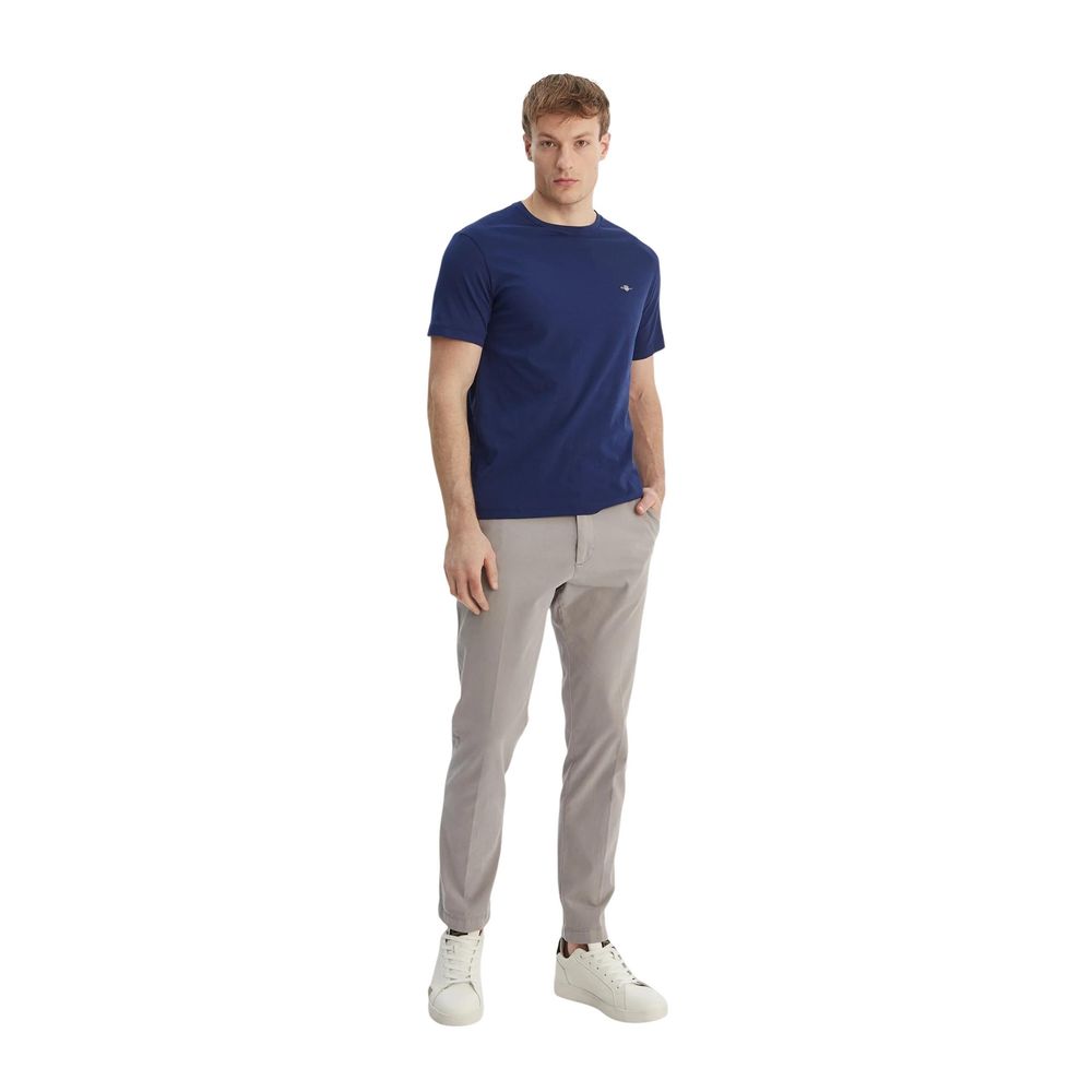 Gant Blue Cotton Men's T-Shirt