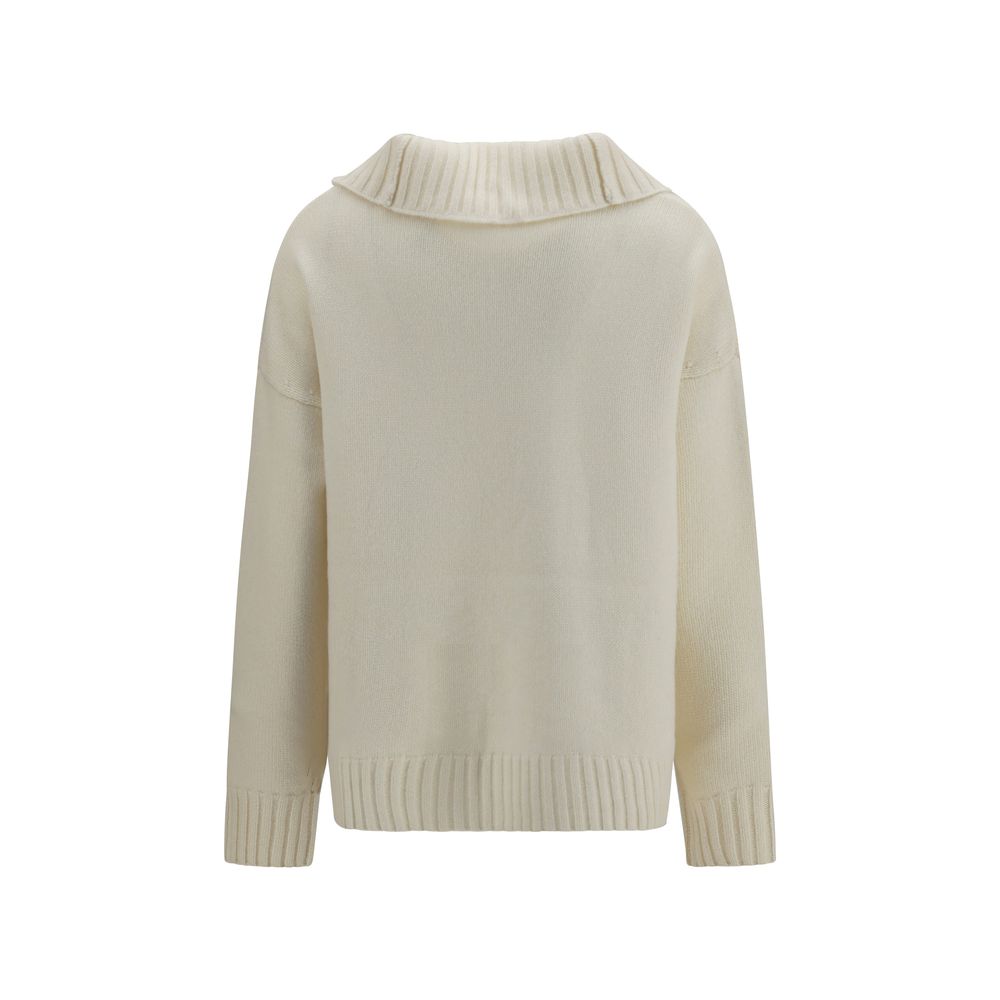 Max Mara Beige Cashmere Women's Sweater