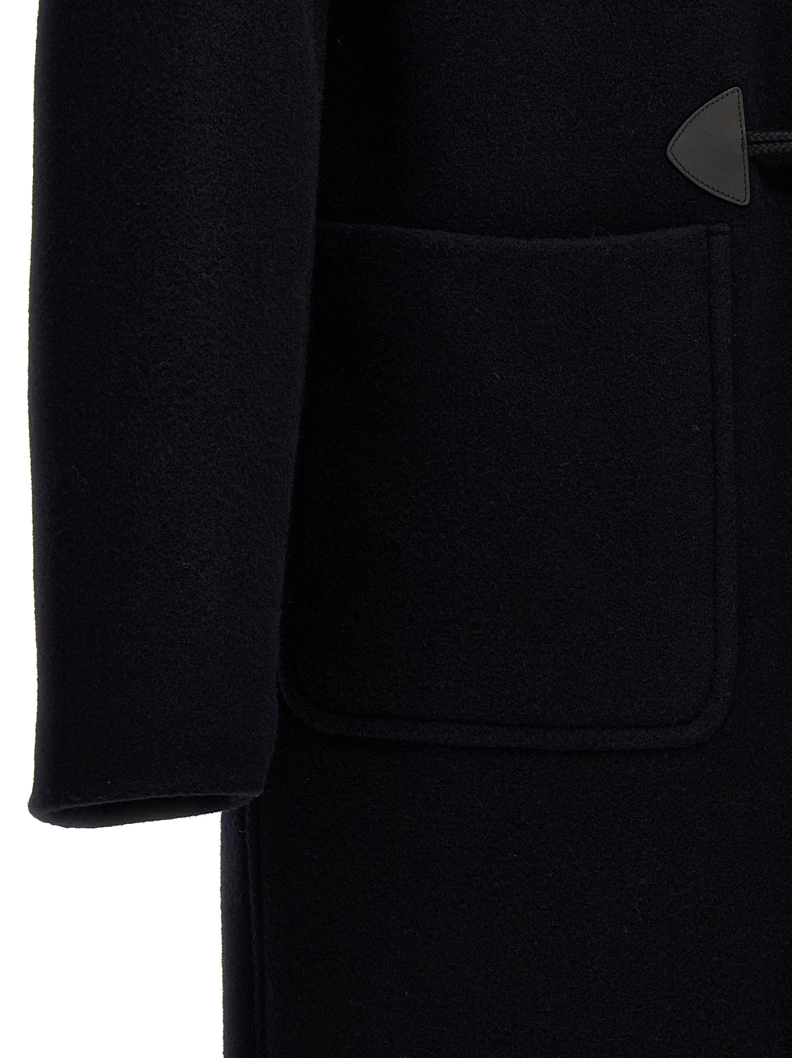 Prada Blue Wool Men's Coat