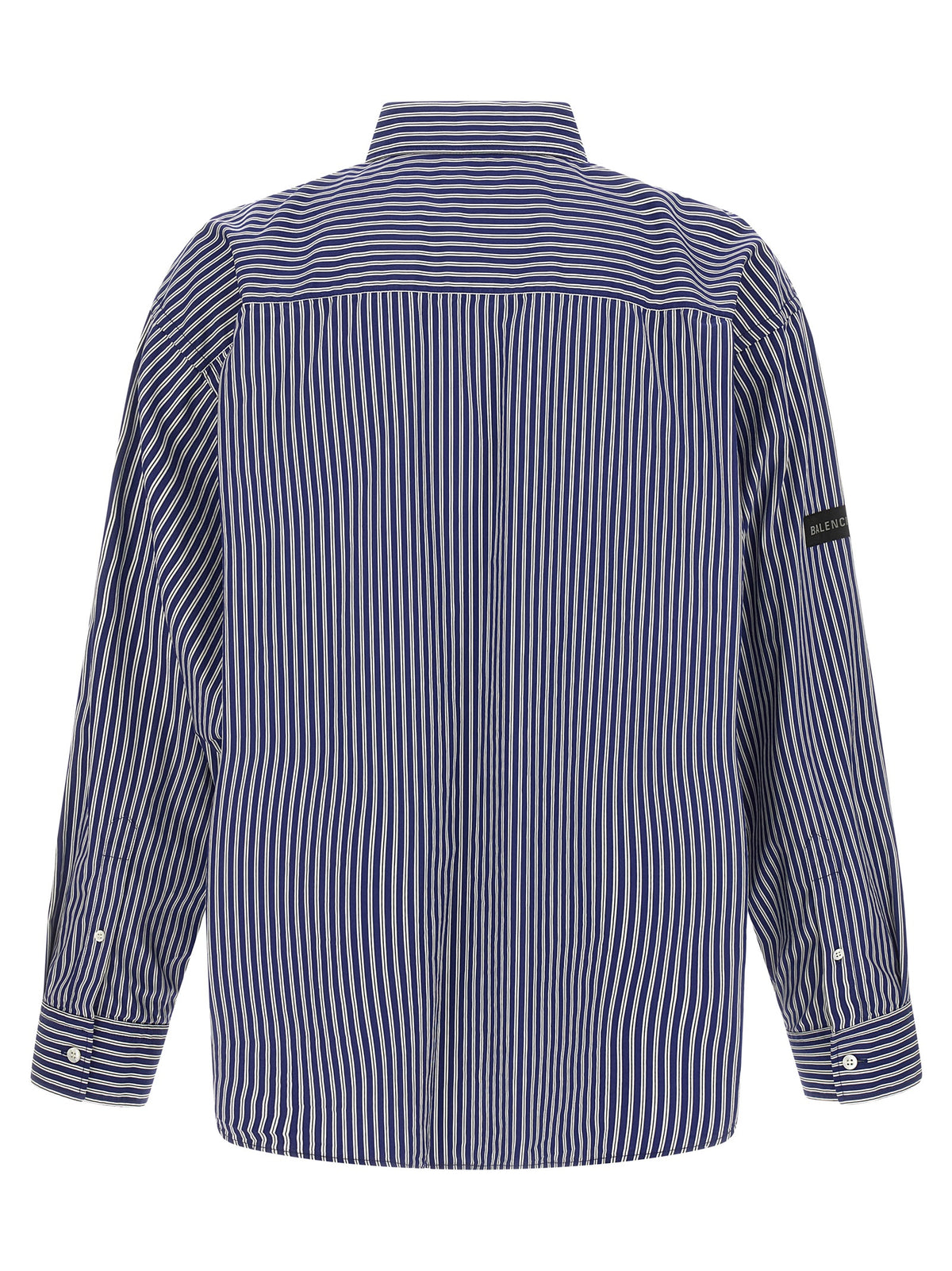 Balenciaga Blue Cotton Men's Blouse