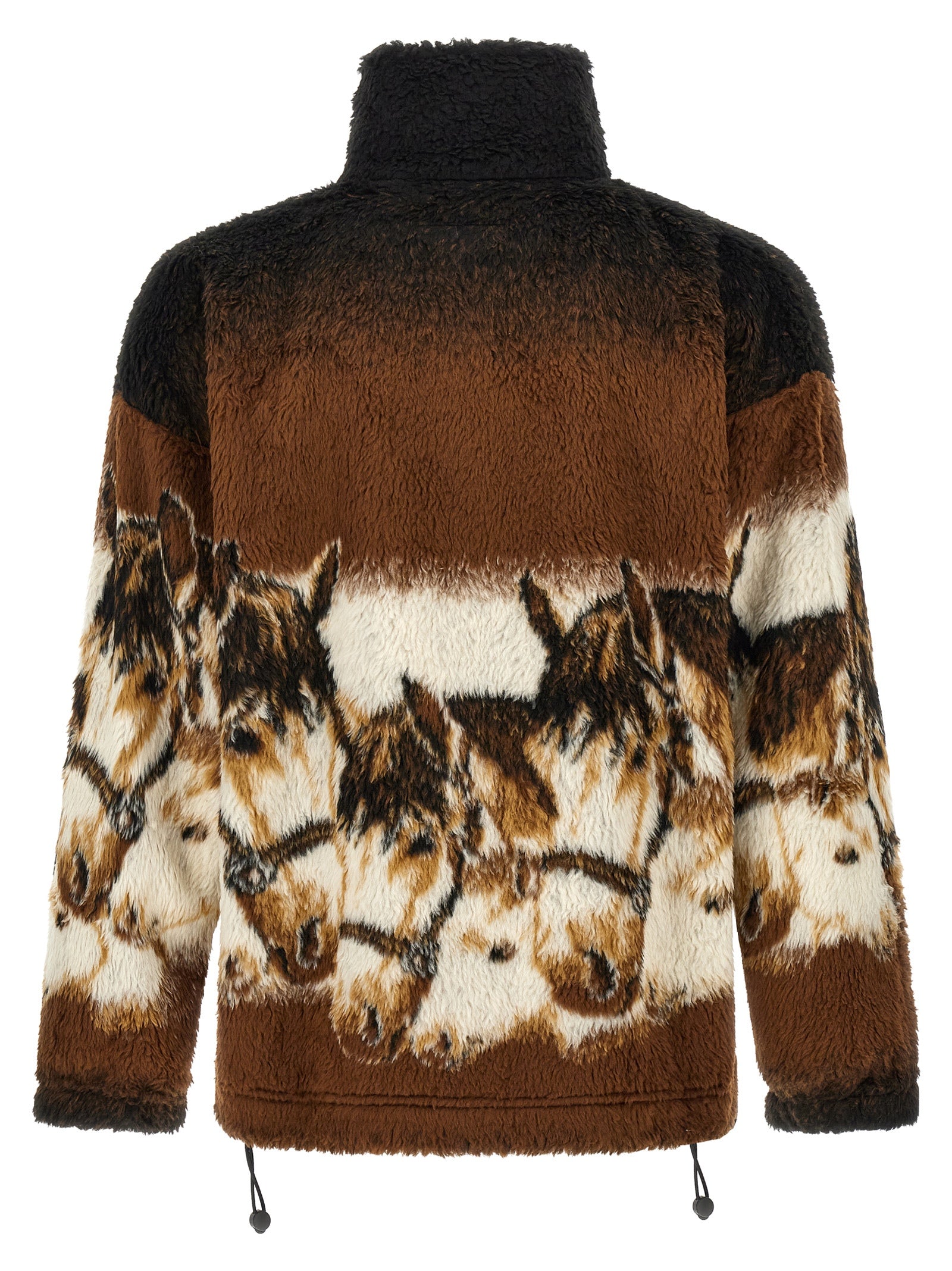 MM6 Maison Margiela Brown Polyethylene Men's Sweatshirt